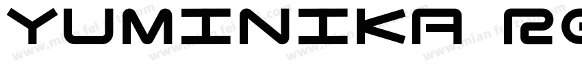 Yuminika Regular字体转换